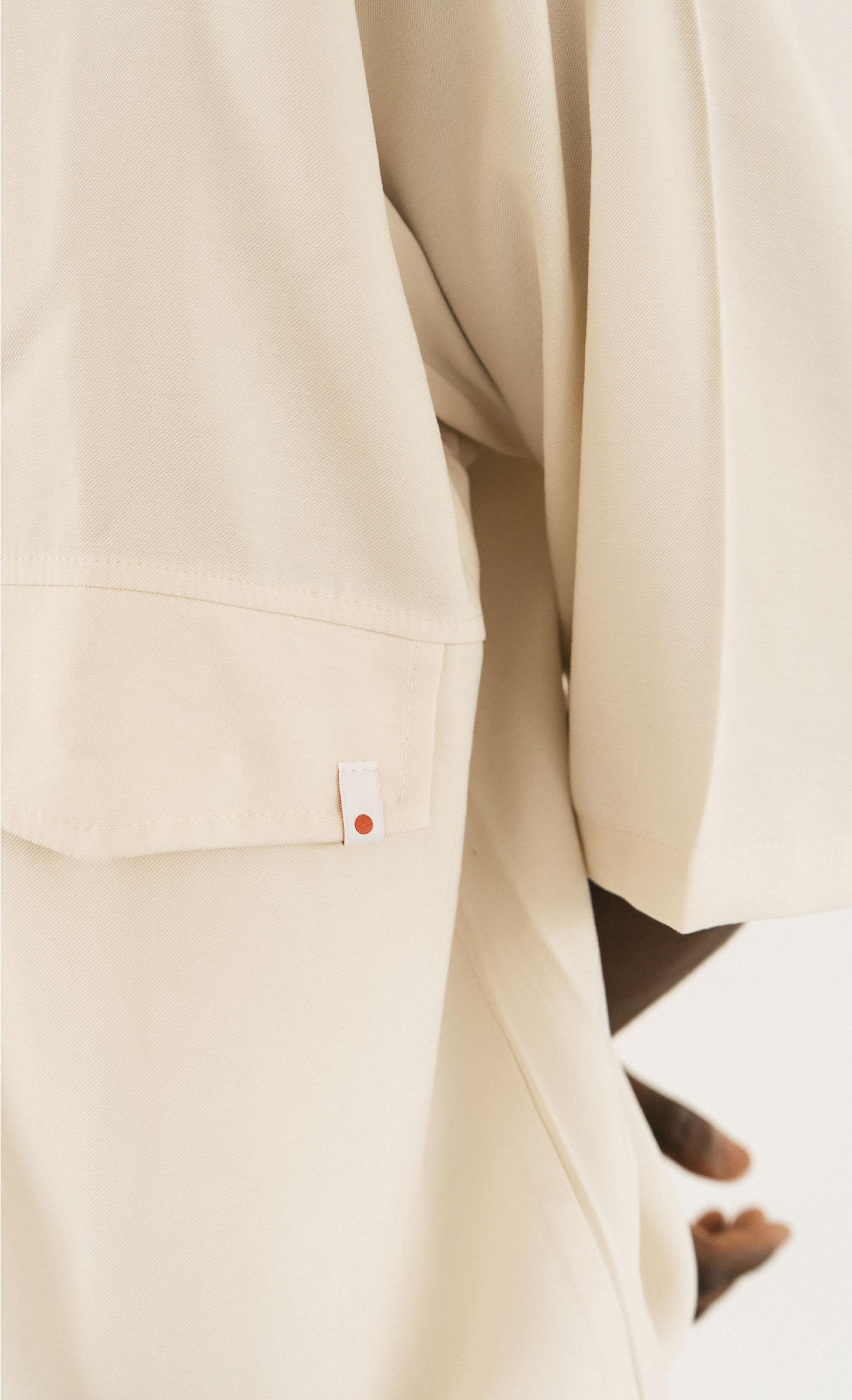 Wooden Store Ohio Overshirt Panna Hemd Herren creme